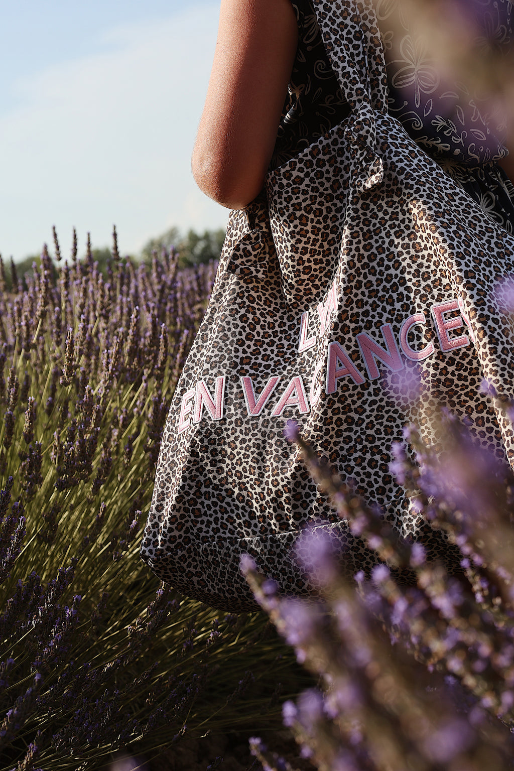 Le sac personnalisé rayé