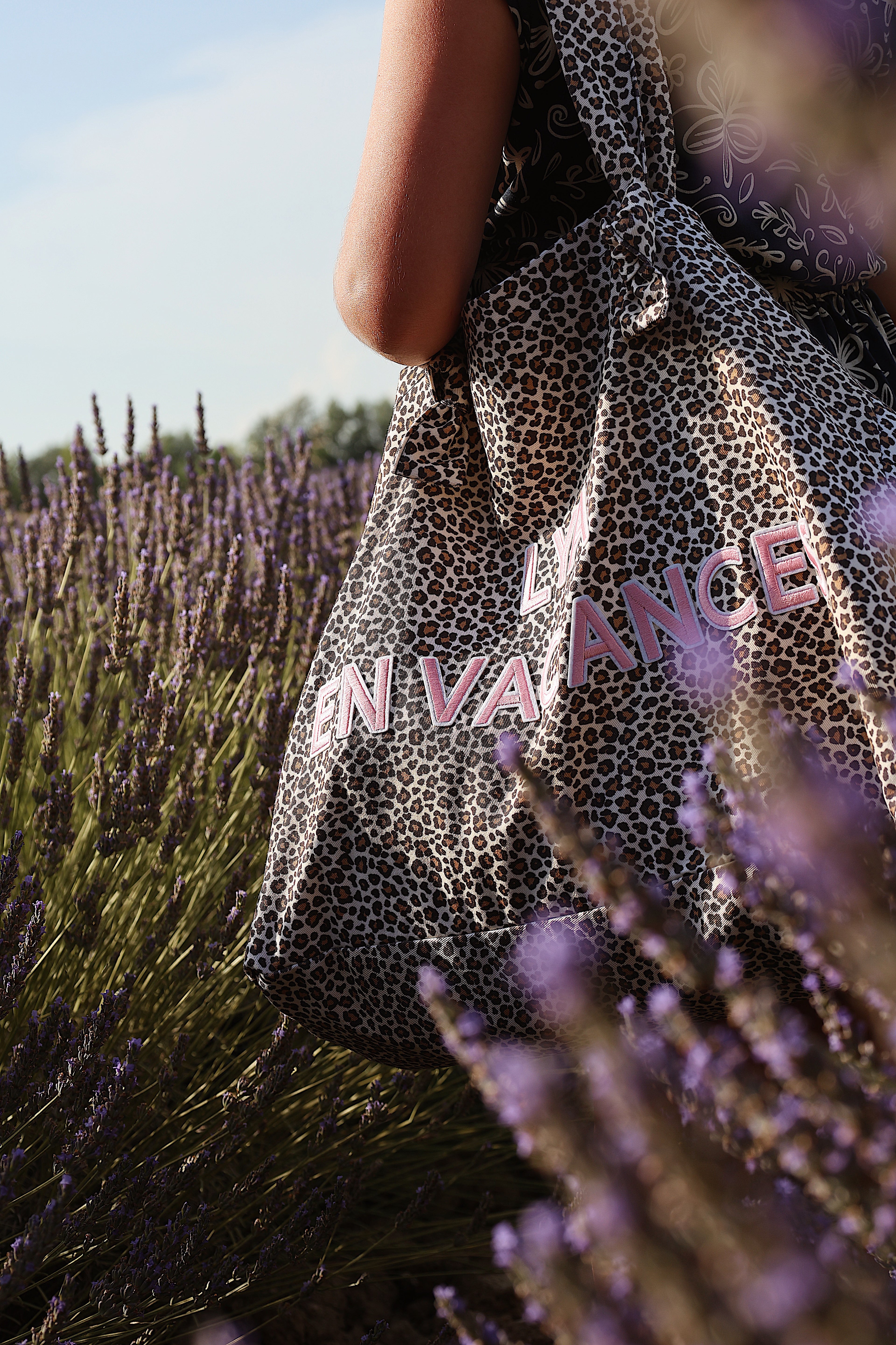 Le sac personnalisé rayé